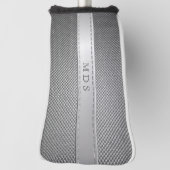 炭素繊維モノグラムフェイクゴルフパターヘッドカバー ゴルフヘッドカバー (回転90)