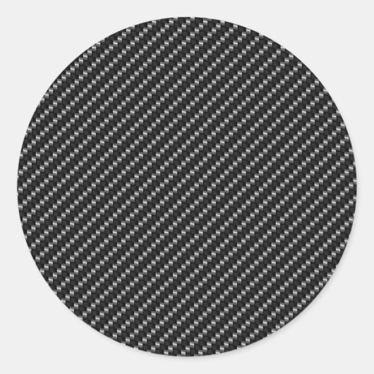 炭素繊維ルック ラウンドシール (正面)