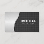 炭素繊維及び金属 名刺 (正面)