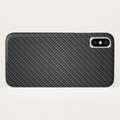 炭素繊維強化ポリマーテクスチャ Case-Mate iPhoneケース (裏面(横))