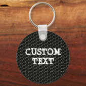 炭素繊維強化ポリマー キーホルダー (正面)