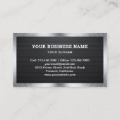 炭素繊維金具動力工具ドリルマシン 名刺 (裏面)