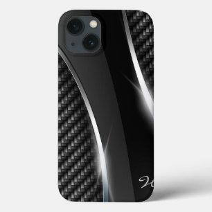炭素繊維3Speckケース iPhone 13ケース