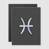 炭素繊維〔占星術の〕十二宮図上の魚座スタイル (正面/裏面)