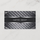 炭素繊維・金属工業 名刺 (正面)