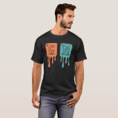 炭素6 窒素7 面白い周期表 科学 M Tシャツ (正面フル)