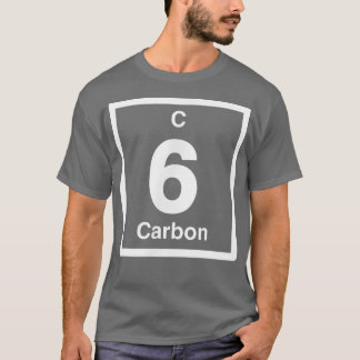 炭素C、周期表要素、6誕生日Sc Tシャツ