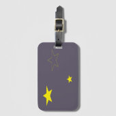 炭色の星 ラゲッジタグ (正面縦)