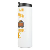 炭鉱の鉱夫が炭鉱感謝していを岩礁させる タンブラー (回転右)