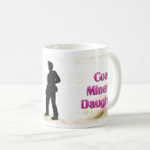 炭鉱作業員の娘 コーヒーマグカップ (正面右)