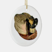 炭鉱作業員の帽子 セラミックオーナメント (右)