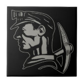 炭鉱作業員 タイル (正面)