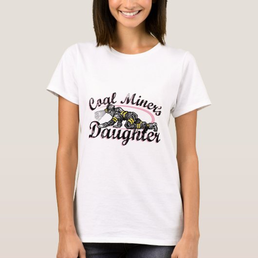 炭鉱労働者の娘 Tシャツ (正面)