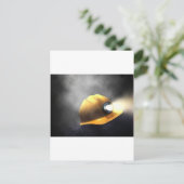 炭鉱労働者の帽子 ポストカード (スタンド正面)