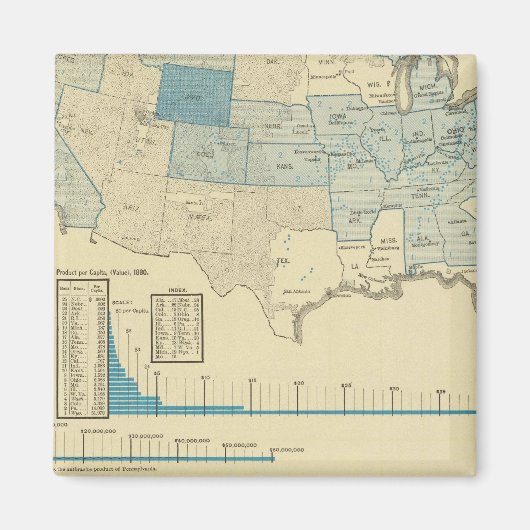 炭鉱地域 マグネット (正面)