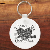 炭鉱夫が好きだ キーホルダー (正面)