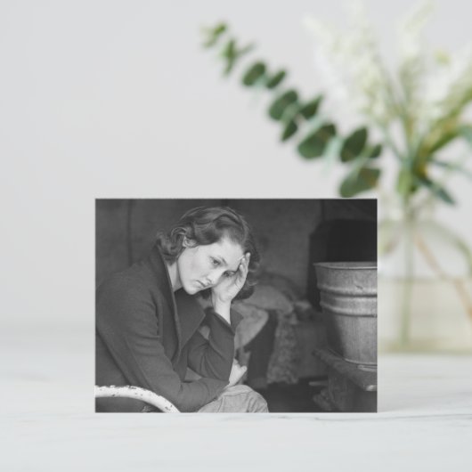 炭鉱夫の娘 – 1936. ポストカード (スタンド正面)