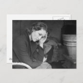 炭鉱夫の娘 – 1936. ポストカード (正面/裏面)