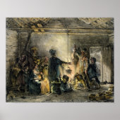 炭鉱夫の小屋インテリア ポスター (正面)