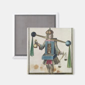 炭鉱夫の服装 マグネット (正面/裏面)