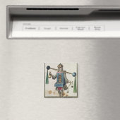 炭鉱夫の服装 マグネット (インサイチュ (食洗機))