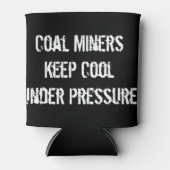 炭鉱夫コジー 缶クーラー (正面)