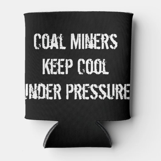 炭鉱夫コジー 缶クーラー (正面)