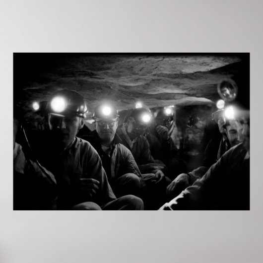 炭鉱夫深い地下1960 ポスター (正面)