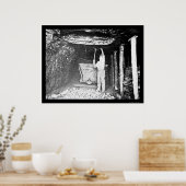 炭鉱夫1910 ポスター (キッチン)