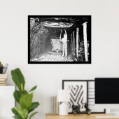 炭鉱夫1910 ポスター (ホームオフィス)