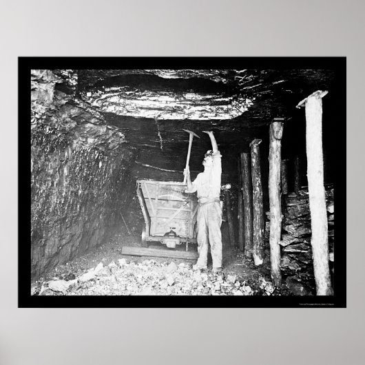 炭鉱夫1910 ポスター (正面)