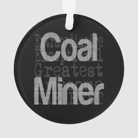 炭鉱夫 オーナメント (裏面)