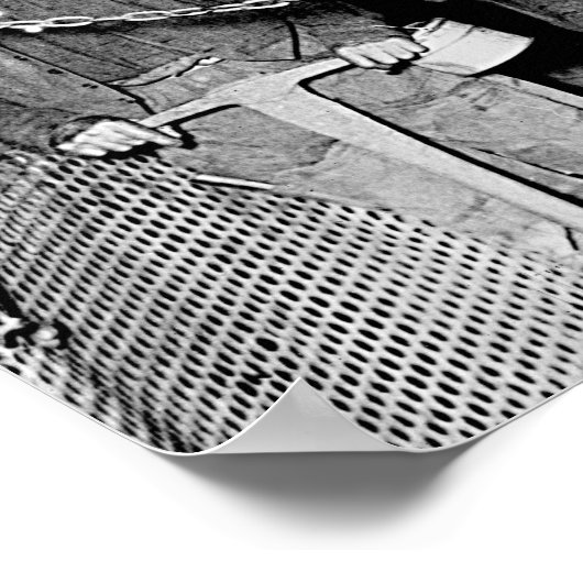 炭鉱夫 – ポスター (角)