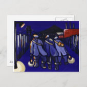 炭鉱夫 ポストカード (正面/裏面)