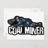 炭鉱夫 ポストカード (正面/裏面)