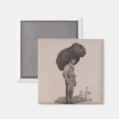 炭鉱夫 マグネット (正面/裏面)