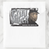 炭鉱夫 長方形シール (バッグ)