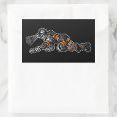 炭鉱夫 長方形シール (バッグ)