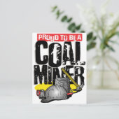 炭鉱誇りを持った家になる ポストカード (スタンド正面)