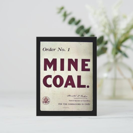 炭鉱 ポストカード (スタンド正面)