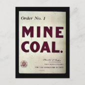 炭鉱 ポストカード (正面)