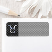 炭〔占星術の〕十二宮図上タウラスプリント ラベル (インサイチュ)