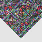 点々のあるなトンボのティッシュペーパー 薄葉紙 (詳細)