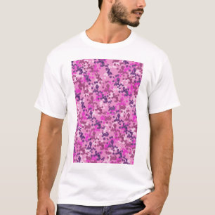 点々のあるな迷彩柄 Tシャツ