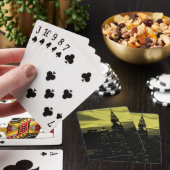 点々のあるイエローブラックニューヨークシティ トランプ (インサイチュ)