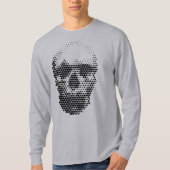 点々のあるスカル Tシャツ (正面)
