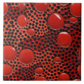 点々のあるフェイクレリーフ、 浮き彫りグコンテンポラリーラージホームデコール タイル (正面)