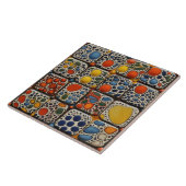 点々のあるフェイクレリーフ、 浮き彫りグコンテンポラリーラージホームデコール タイル (側面)