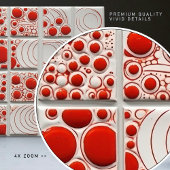 点々のあるフェイクレリーフ、 浮き彫りグコンテンポラリーラージホームデコール タイル