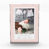 点々のある赤面 | ベビー誕生の状態 フォトブロック (正面)